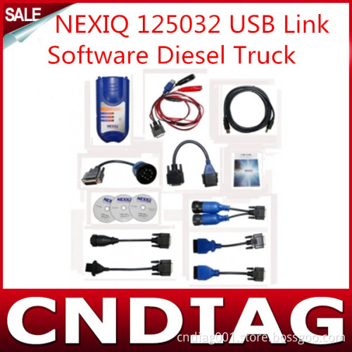 Nexiq 125032 USB Link + Software Diesel Truck Interface and Software with All Installers